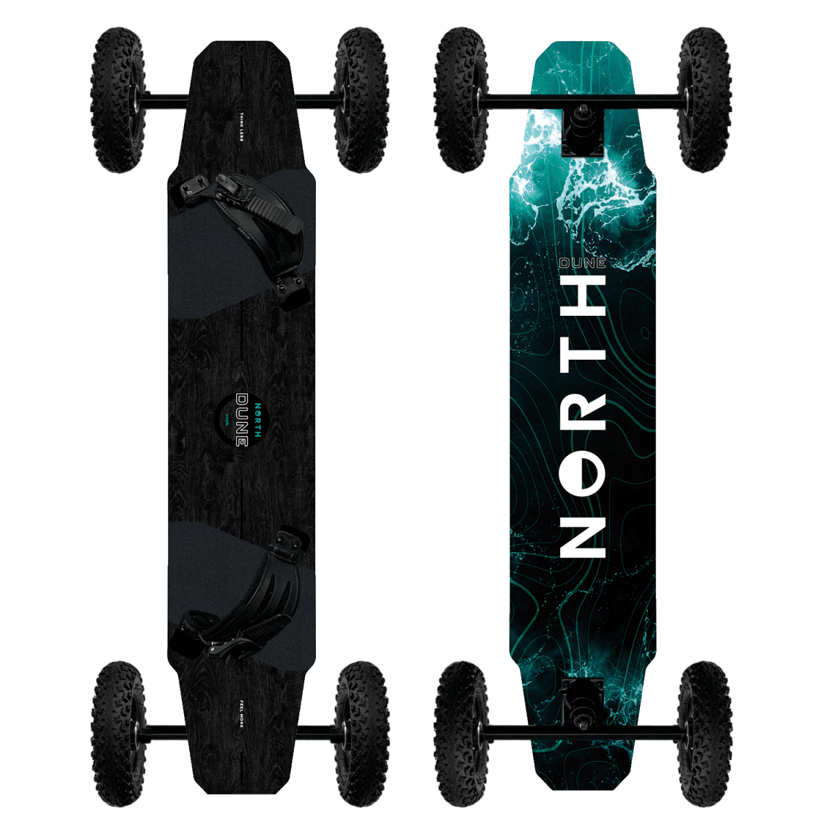 North Kiteboarding - Dune Mountain Board - Black - O/S - GearFreak