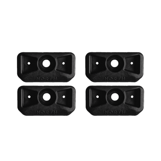 North Kiteboarding - Free Foil Strap Washers set of 4 - Black - O/S - GearFreak