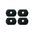 North Kiteboarding - Free - Lo Strap Washers - set of 4 - Black - O/S - GearFreak