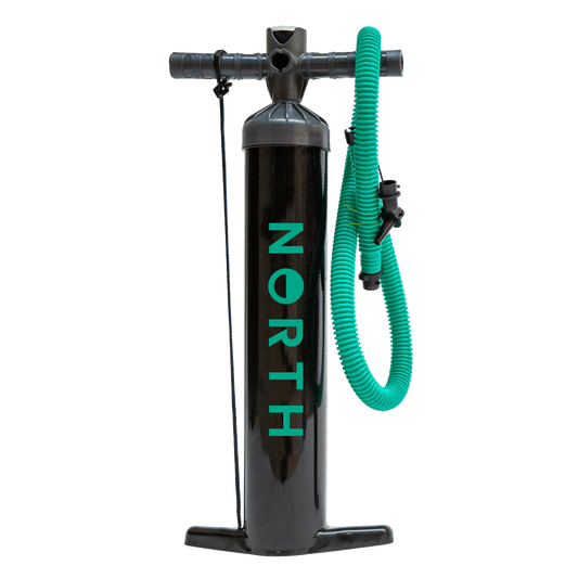 North Kiteboarding - Kite / Wing Pump Double Action 2.3L or 2.9L - Black - M - GearFreak