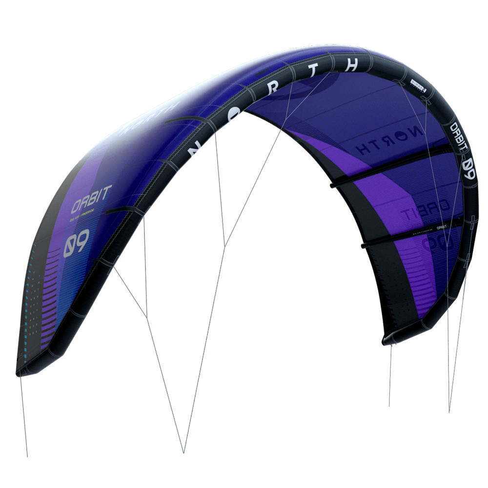 North Kiteboarding - Orbit Kite - Deep Purple - 7m - GearFreak