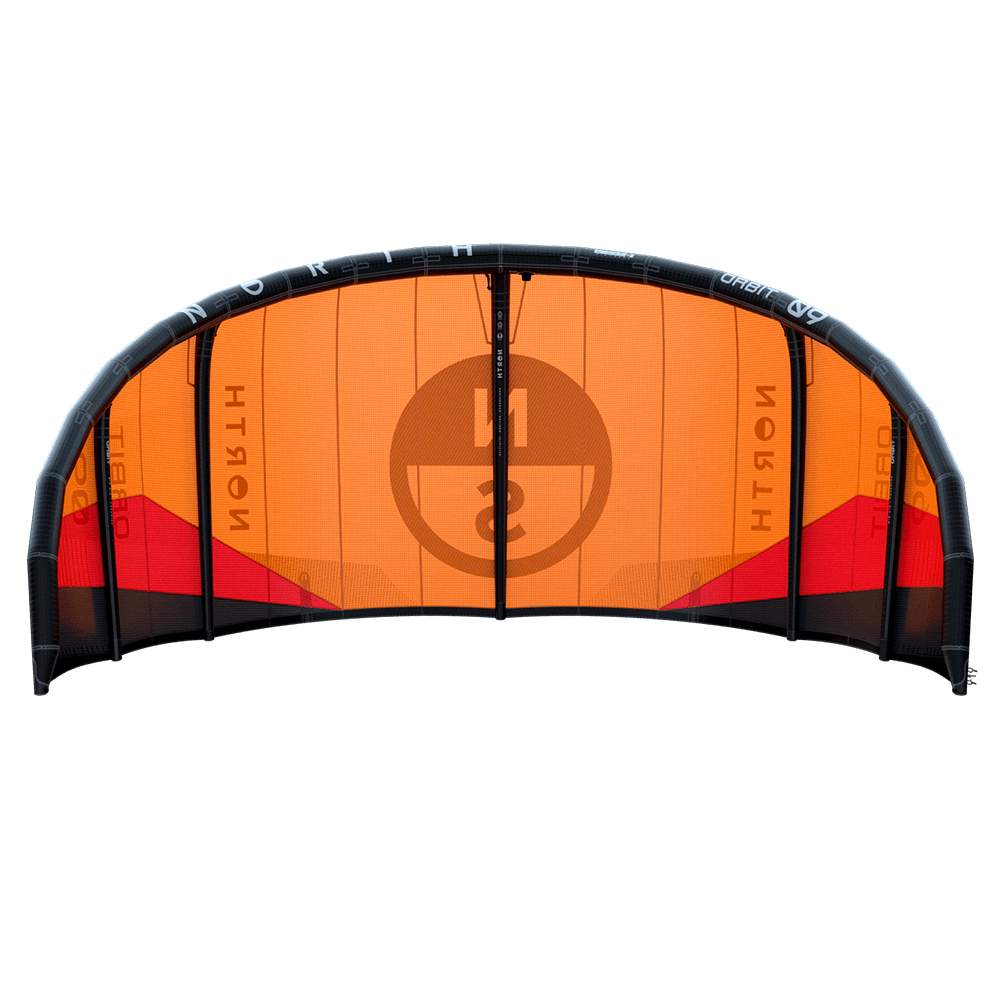 North Kiteboarding - Orbit Kite - Orange - 7m - GearFreak