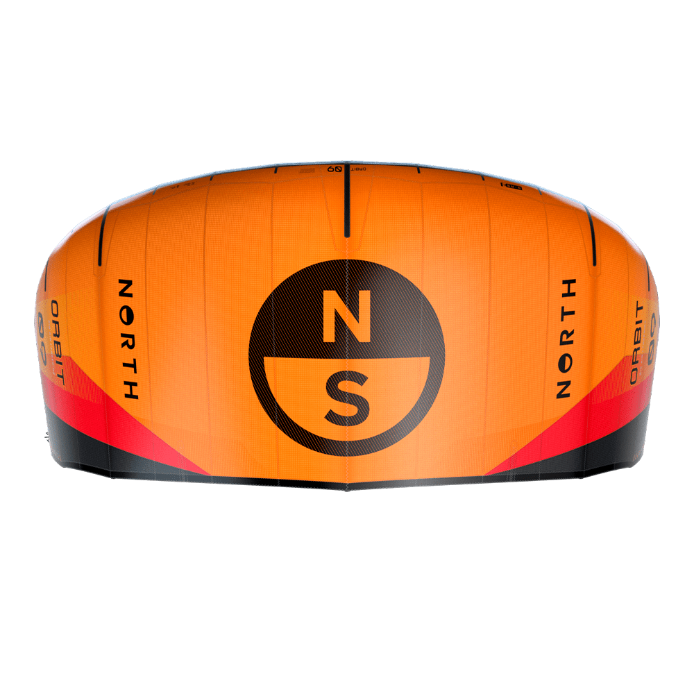 North Kiteboarding - Orbit Kite - Orange - 7m - GearFreak