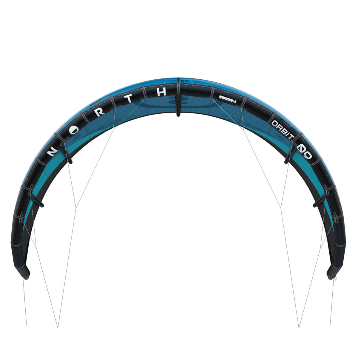 North Kiteboarding - Orbit Kite - Turquoise - 6m - GearFreak