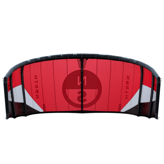 North Kiteboarding - Pulse - Rubine Red - 7m - GearFreak