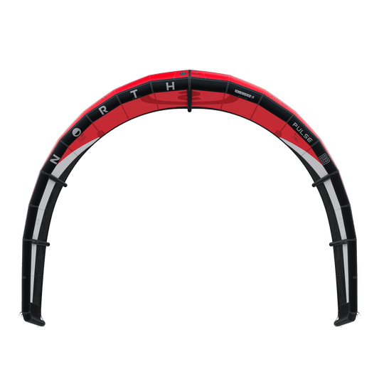 North Kiteboarding - Pulse - Rubine Red - 7m - GearFreak