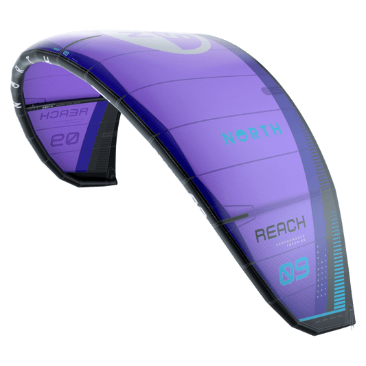 North Kiteboarding - Reach Kite - Deep Purple - 6m - GearFreak