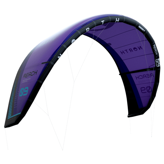 North Kiteboarding - Reach Kite - Deep Purple - 6m - GearFreak