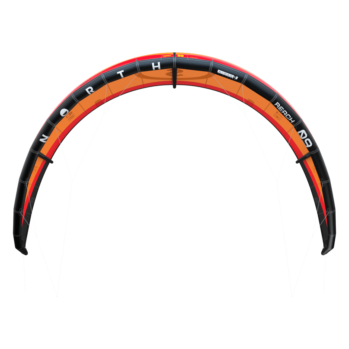 North Kiteboarding - Reach Kite - Orange - 5m - GearFreak