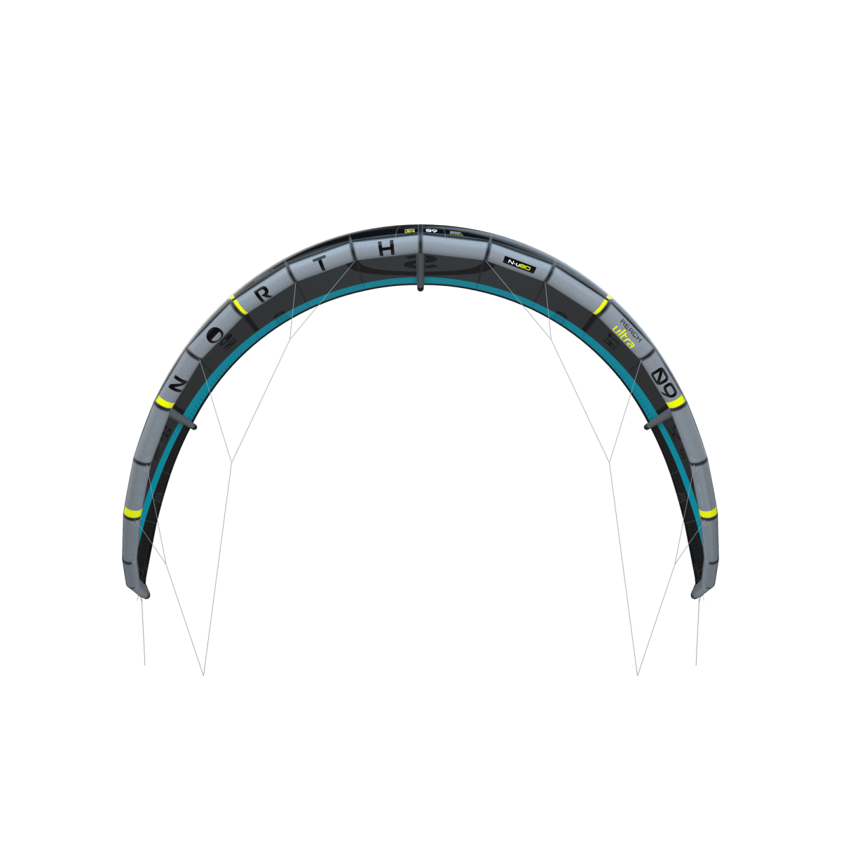 North Kiteboarding - Reach Ultra - Black - 7m - GearFreak