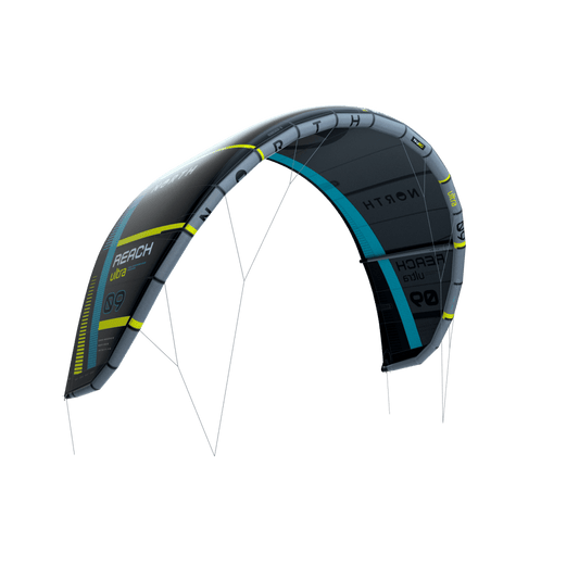 North Kiteboarding - Reach Ultra - Black - 7m - GearFreak