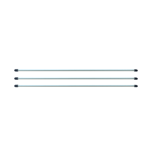 North Kiteboarding - Round Battens set of 3 - White - 25cm - GearFreak