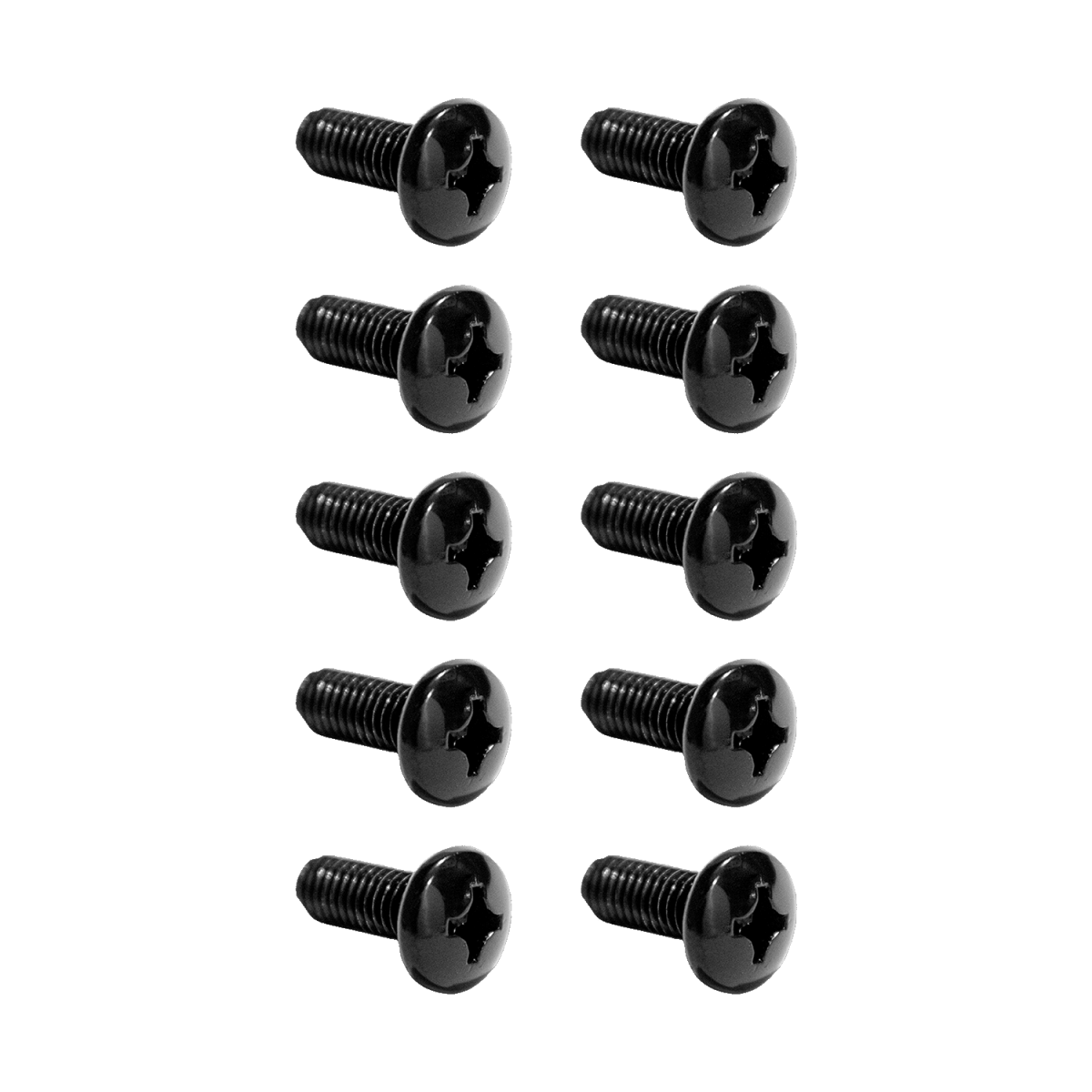 North Kiteboarding - Twintip Hardware Screws M6x16mm, set of 10 - Black - O/S - GearFreak