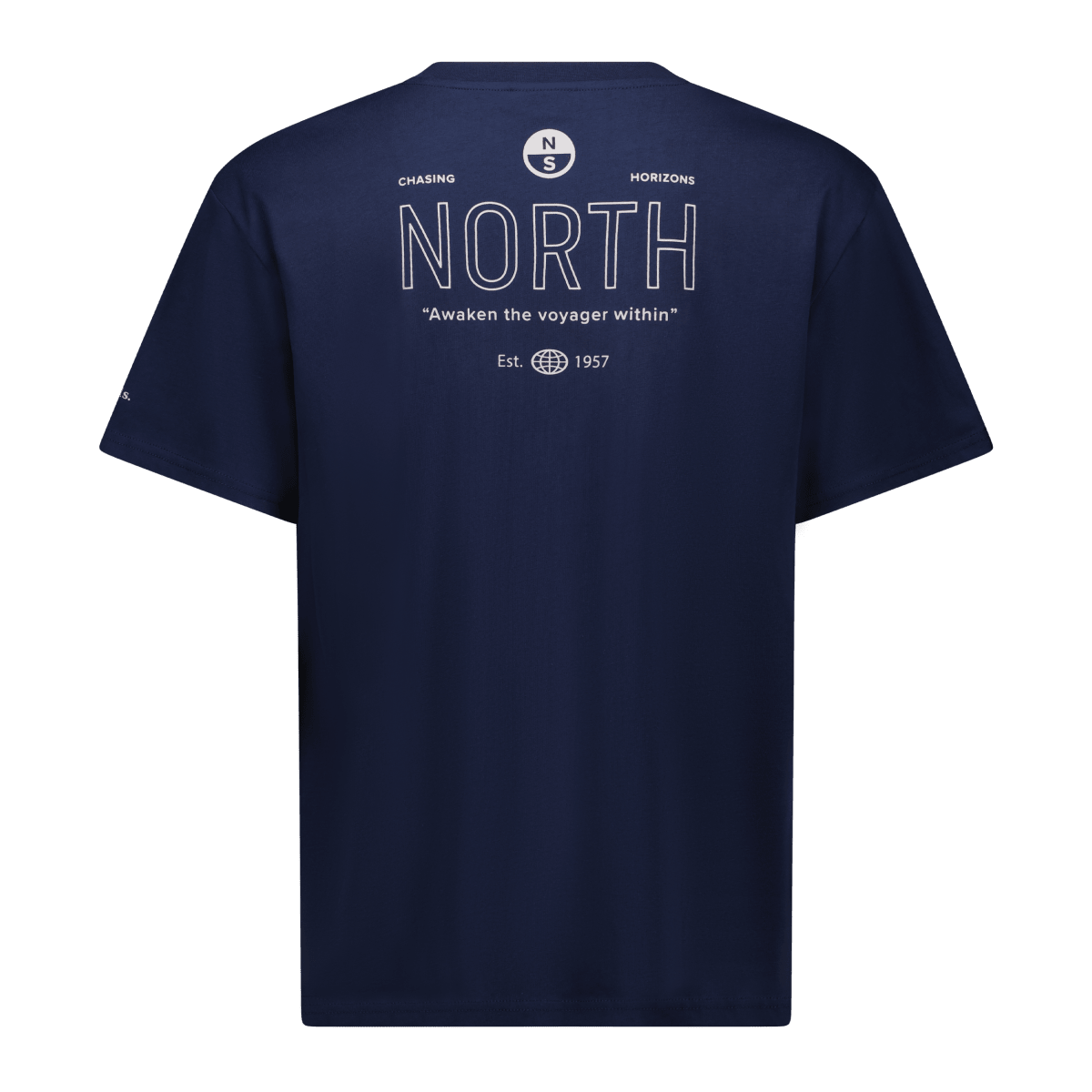 North Kiteboarding - Voyager Tee - Navy - L - GearFreak