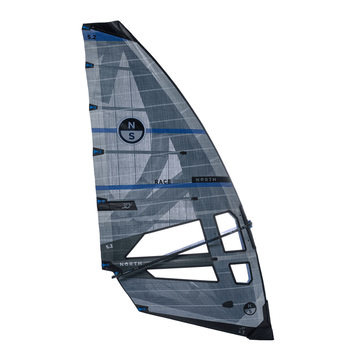 North - Slalom Race - White - GearFreak
