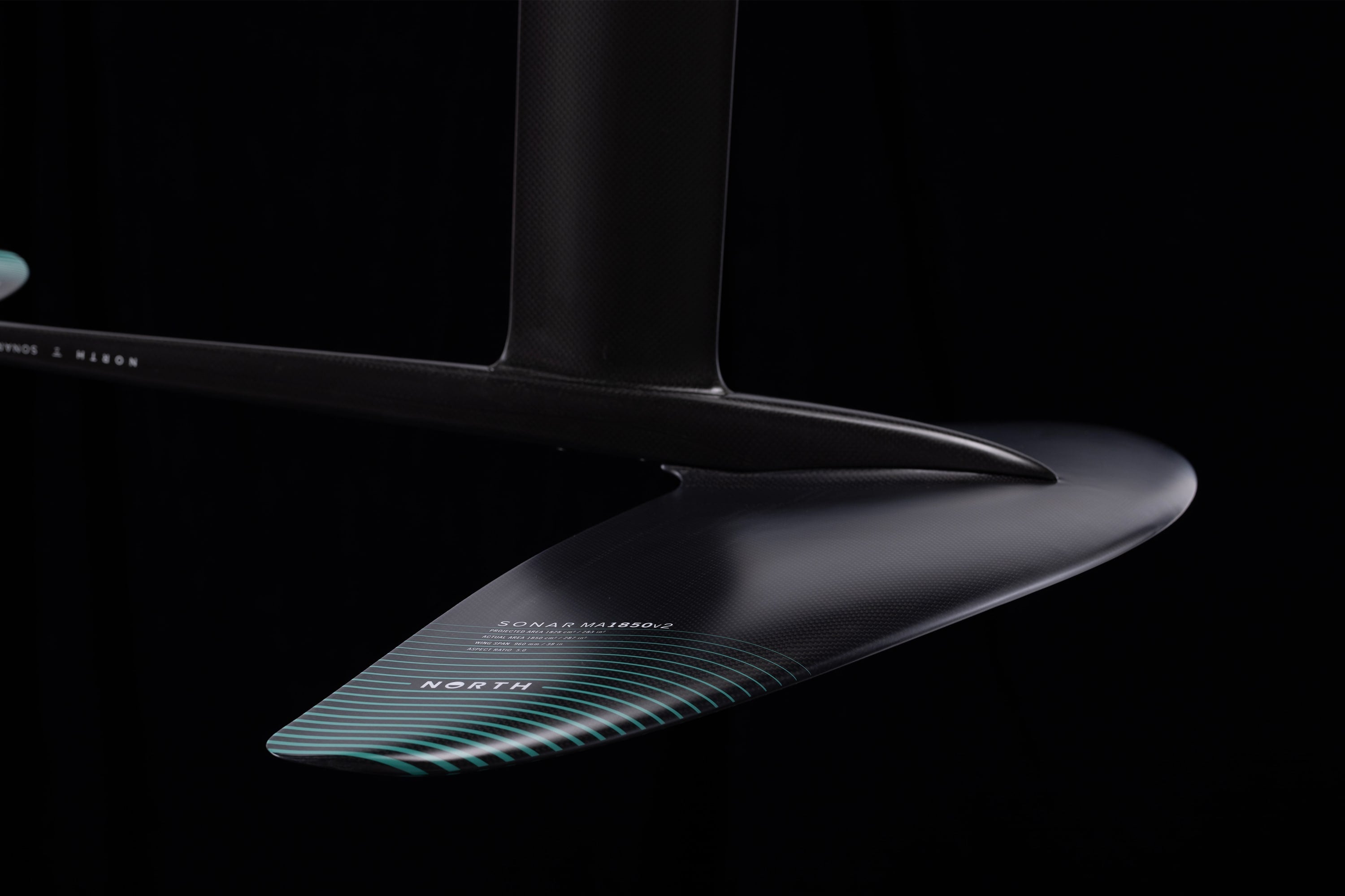 North - Sonar MA v2 Front Wing - Black - GearFreak
