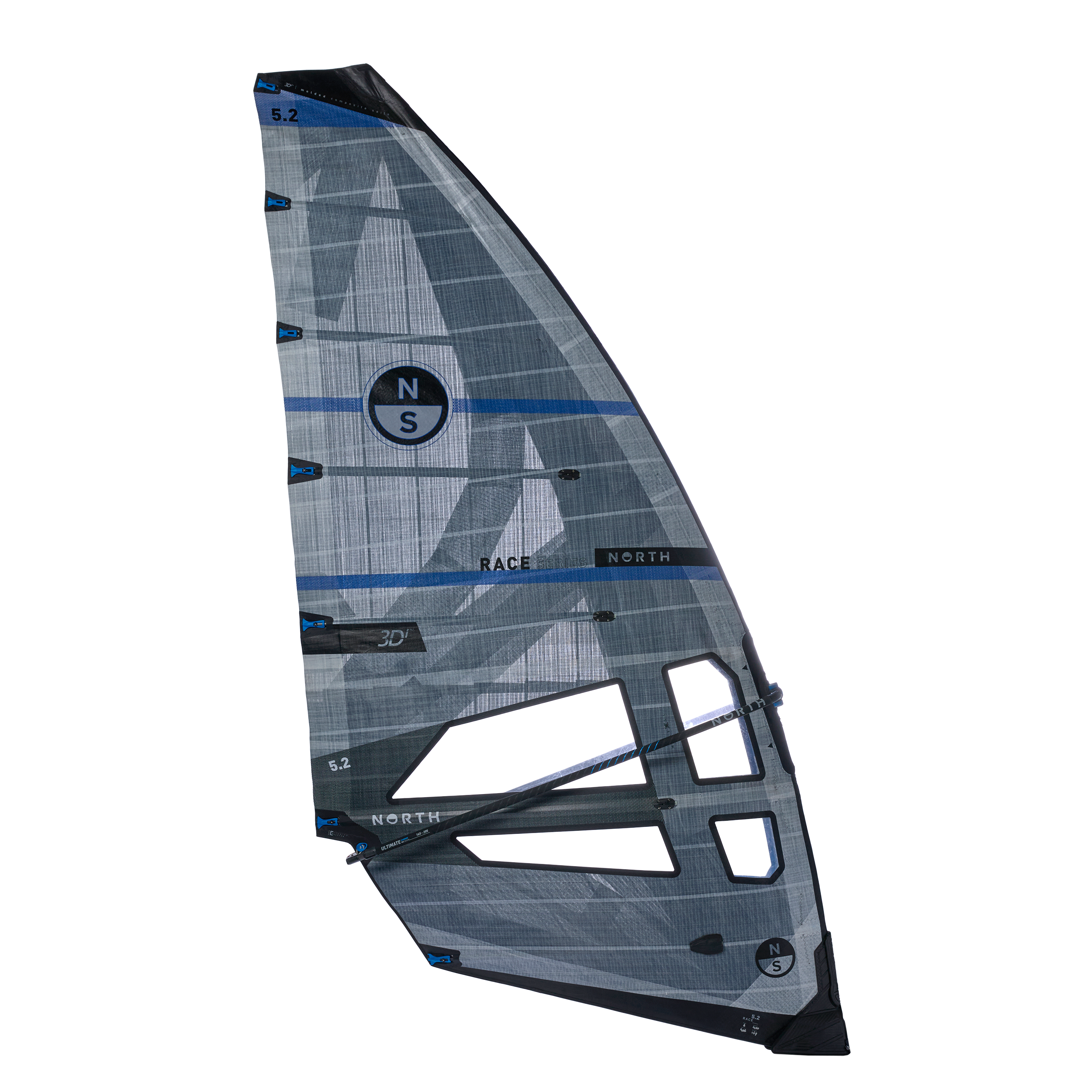 North - Slalom Race - White - GearFreak