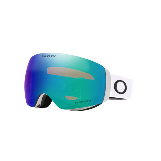 Oakley - Oakley Flightdeck M Matt White w/Prizm Snow Argon Iridium - GearFreak