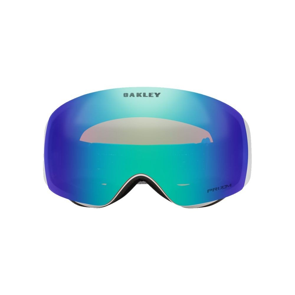 Oakley - Oakley Flightdeck M Matt White w/Prizm Snow Argon Iridium - GearFreak