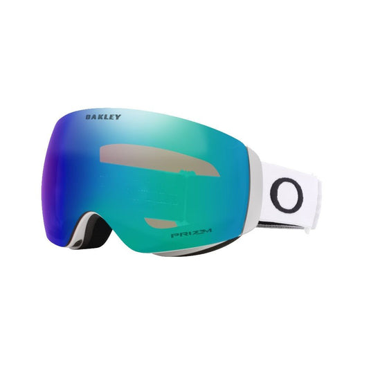Oakley - Oakley Flightdeck Matt White M - Prizm Snow Argon Iridium - GearFreak