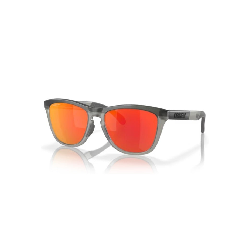 Oakley - Oakley Frogskins Matt Grey Smoke - Prizm Ruby - GearFreak