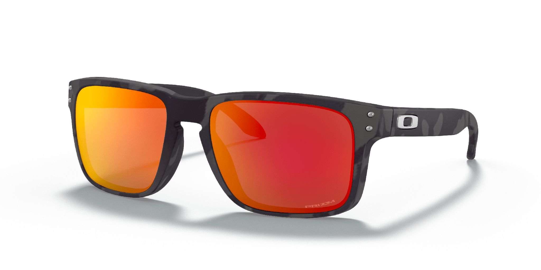 Oakley - Oakley Holbrook Black Camo - Prizm Ruby - GearFreak
