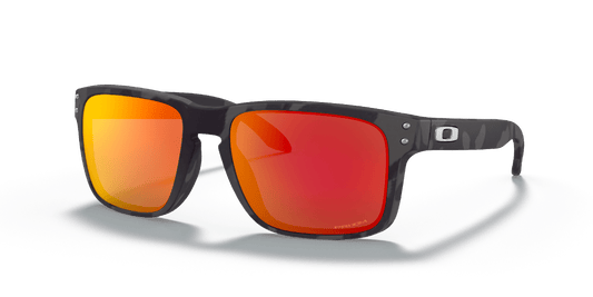 Oakley - Oakley Holbrook Black Camo - Prizm Ruby - GearFreak