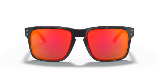 Oakley - Oakley Holbrook Black Camo - Prizm Ruby - GearFreak