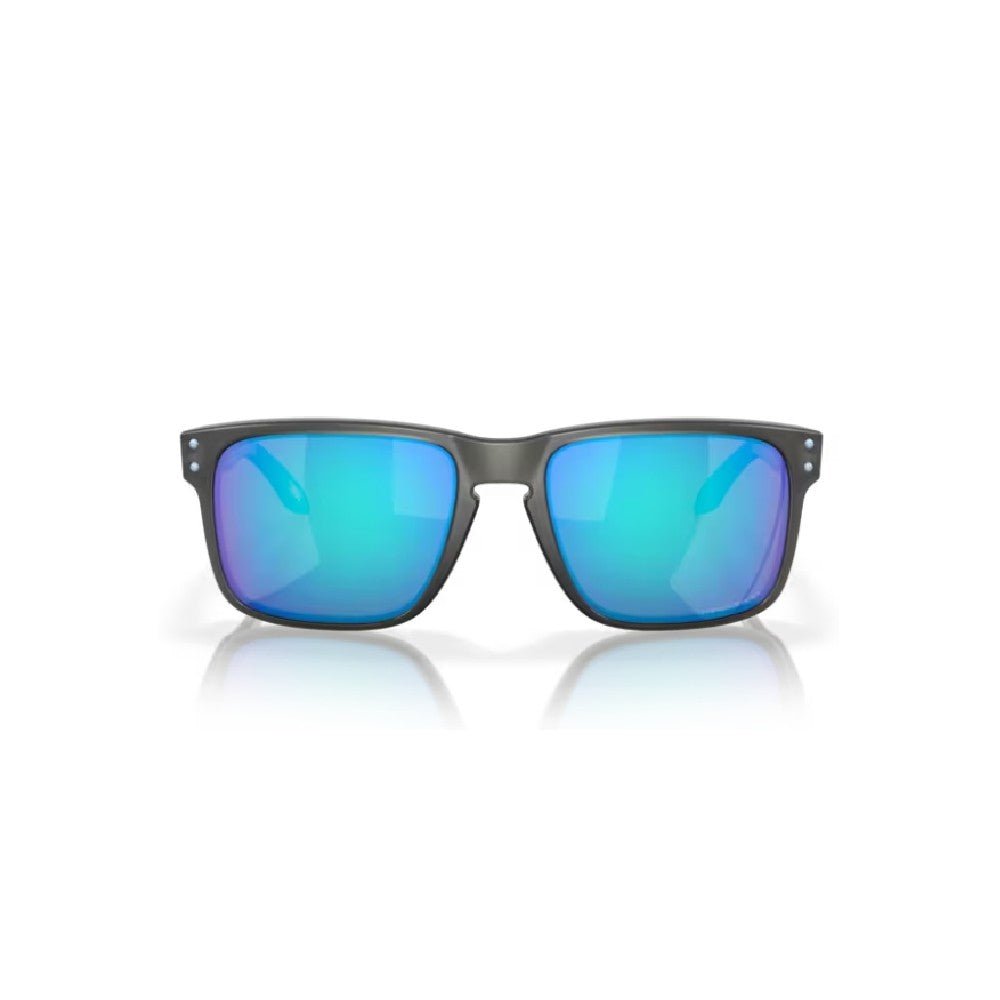 Oakley - Oakley Holbrook Matte Grey Smoke - Prizm Sapphire Polarized - GearFreak