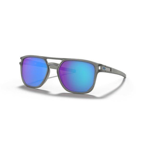 Oakley - Oakley Latch Beta Matte Grey Ink - Prizm Sapphire Polarized - GearFreak