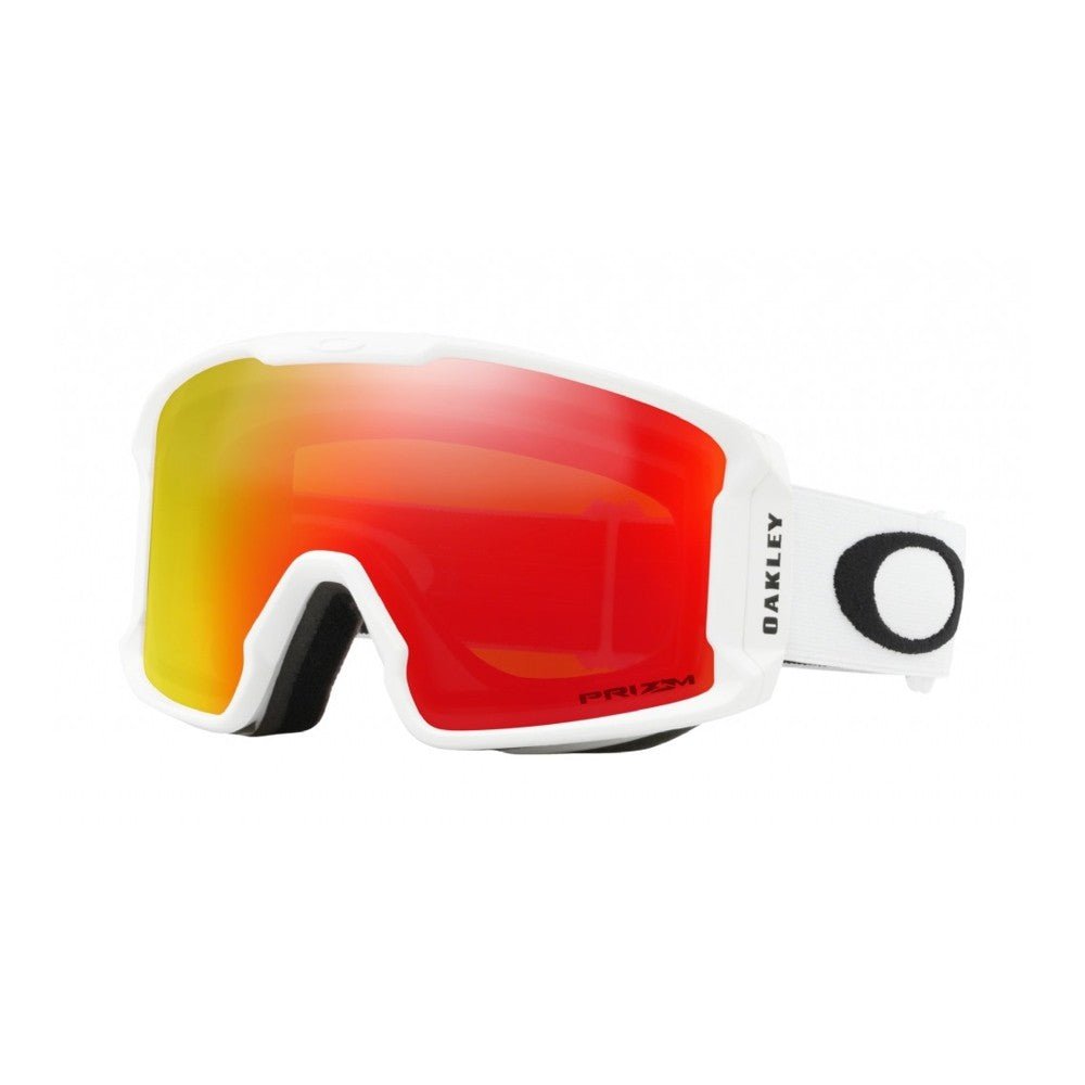 Oakley - Oakley Line Miner Matt White M - Prizm Snow Torch Iridium - GearFreak