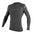 O'Neill - Basic Skins L/S Rash Guard - Graphite - GearFreak