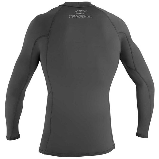 O'Neill - Basic Skins L/S Rash Guard Graphite - S - GearFreak