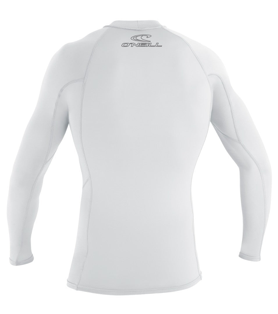 O'Neill - Basic Skins L/S Rash Guard White - S - GearFreak