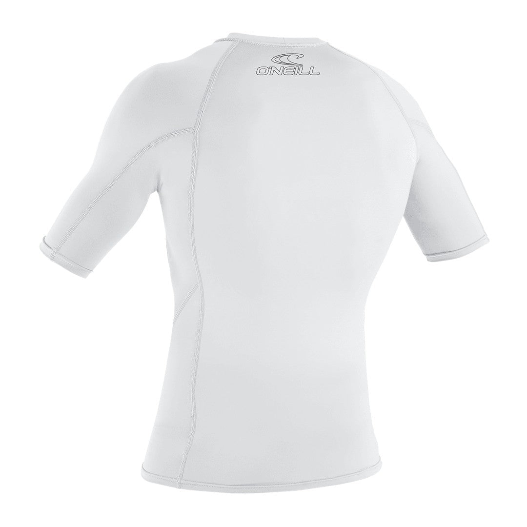 O'Neill - Basic Skins Rash Guard White - 48/S - GearFreak