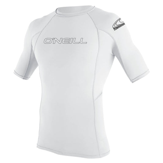 O'Neill - Basic Skins Rash Guard White - 48/S - GearFreak