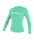 O'Neill Wms Basic Skins L/S Rash Guard Light Aqua - GearFreak