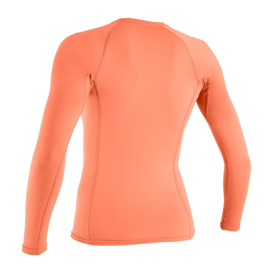 O'Neill - Basic Skins Wms L/S Rash Guard - Light Aqua - S - GearFreak