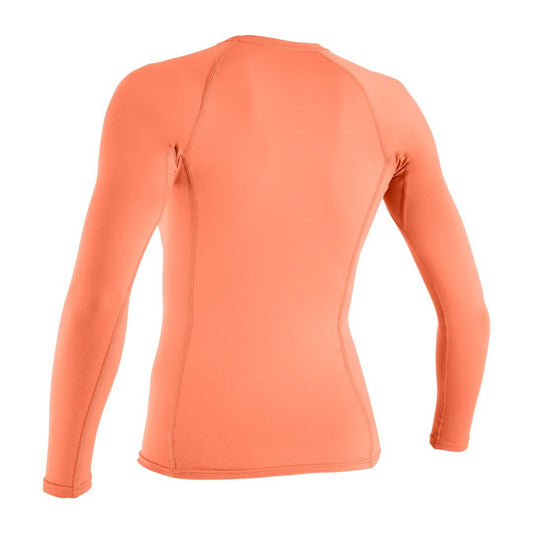 O'Neill - Basic Skins Wms L/S Rash Guard - Light Aqua - S - GearFreak