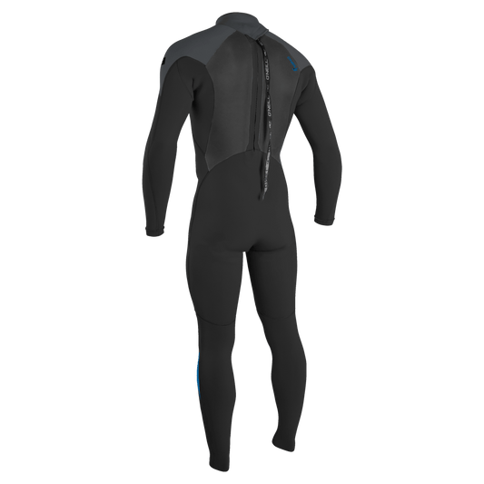 O'Neill - Epic 4/3 Back Zip - Black/Grap/Blue - GearFreak