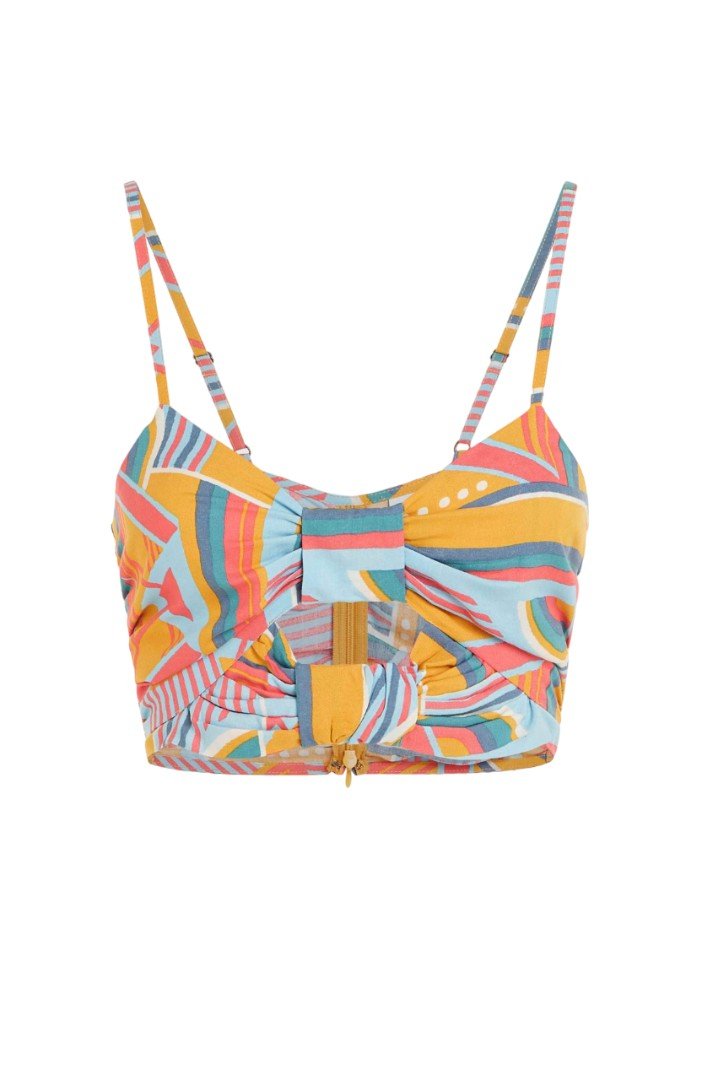 O'Neill - Farrah WOW Tanktop | Yellow Art Geo - S - GearFreak