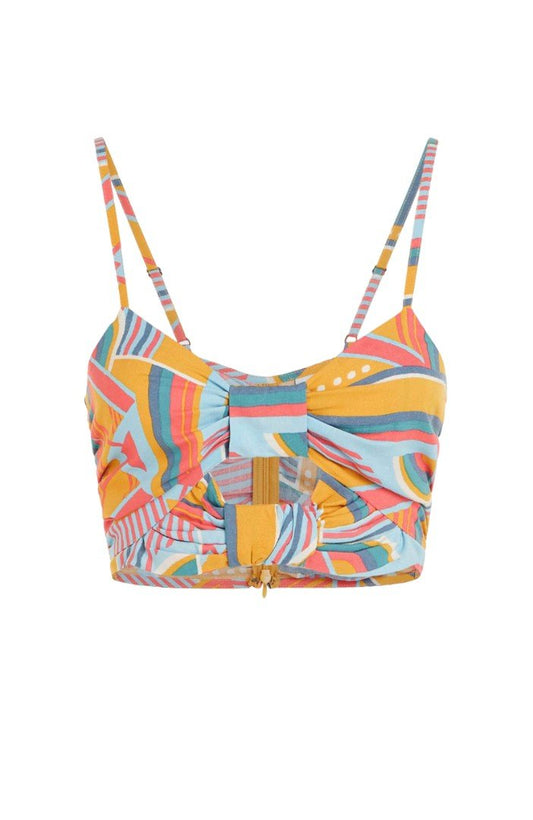 O'Neill - Farrah WOW Tanktop | Yellow Art Geo - S - GearFreak