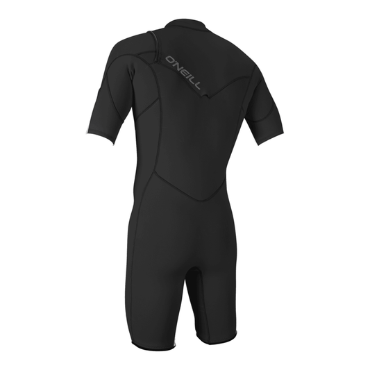 O'Neill Hammer 2mm Chest Zip S/S Spring Black/Black/Black - GearFreak