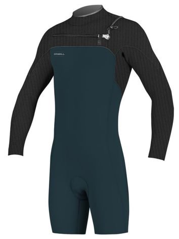 O'Neill - Hyperfreak 2mm Chest Zip L/S Spring Slate Black - 50/M - GearFreak