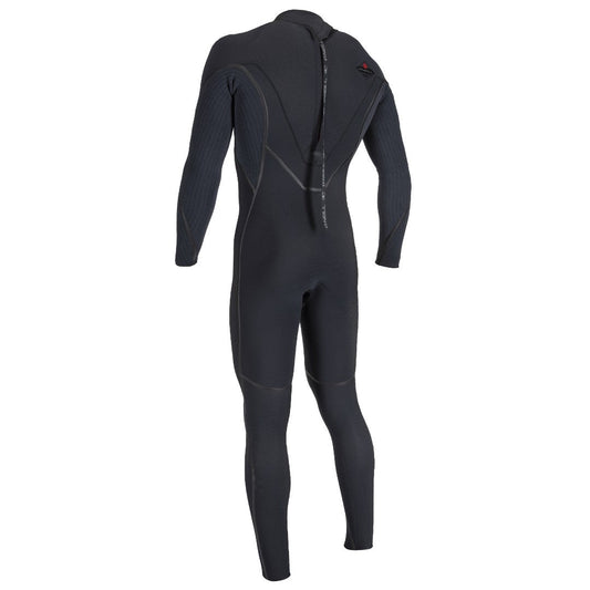 O'Neill - Hyperfreak Fire 5/4+ Back Zip Black - 48/S - GearFreak