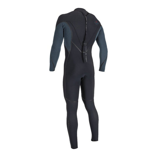 O'Neill - Hyperfreak Fire 5/4+ Back Zip - Black/CBlue - GearFreak