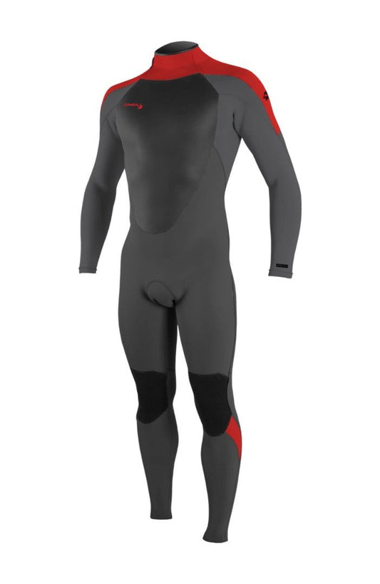 O'Neill - O'Neill Epic Youth 5/4 Back Zip Full Graphite/Smoke/Red - GearFreak