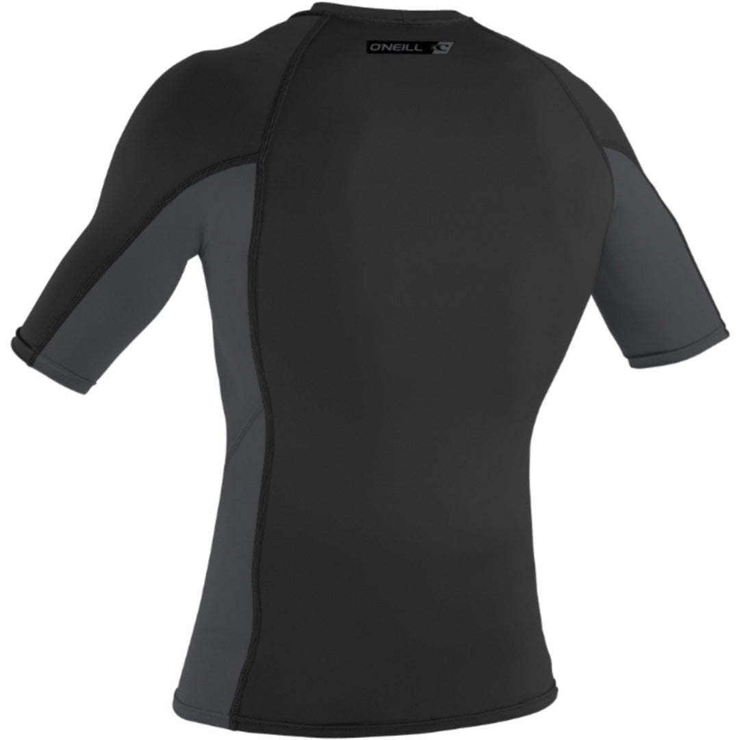 O'Neill - O'neill Premium Skins S/S Rash Guard Black/Graphite - GearFreak