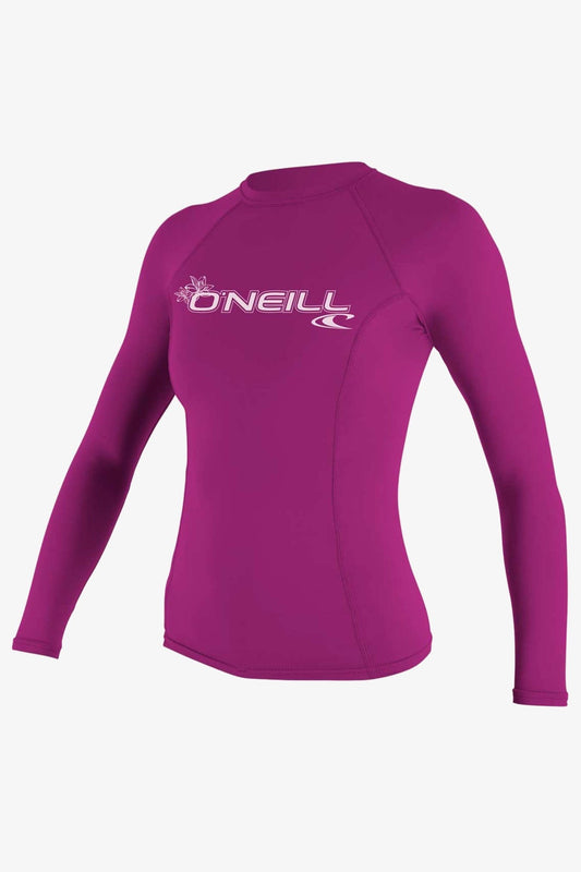 O'Neill - O'neill Wms Basic Skins L/S Rash Guard - GearFreak
