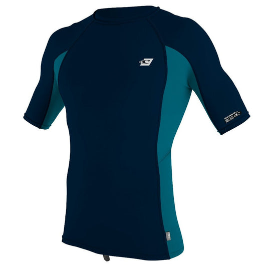 O'Neill - Premium Skins S/S Rash Guard Abyss/Tide - S - GearFreak